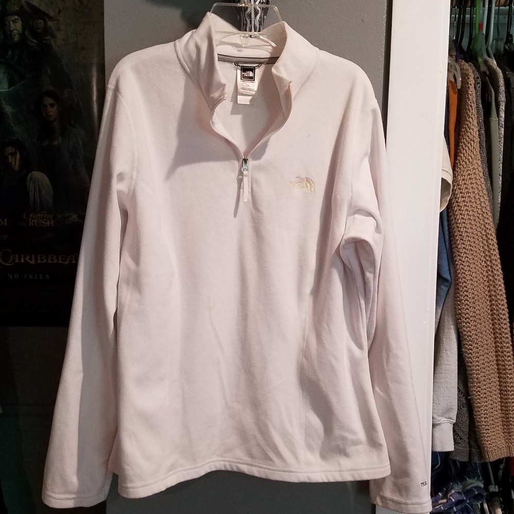 White North Face Fleece